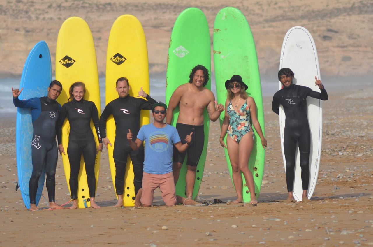 The Surf Hotel Tamraght Bagian luar foto